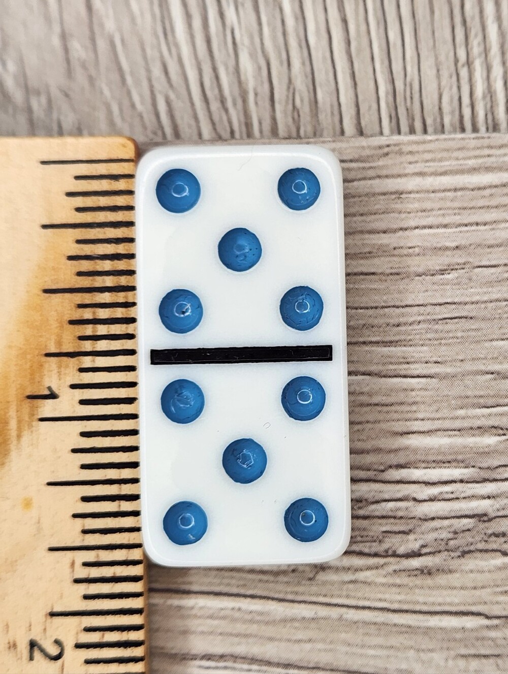 5:5 Replacement Domino Large Dot Shiny Color 1½ X ¾ X ¼ Dominoes